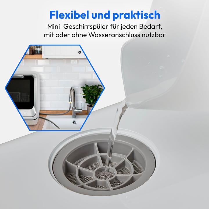 Actual product image Medion LIFE® Mini dishwasher DWT20 (MD37763)
