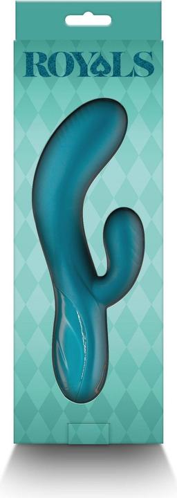Produktbild NS Novelties Royals Regent Metallic Green Vibrator 19,3 x 3,8 x 6,6 cm