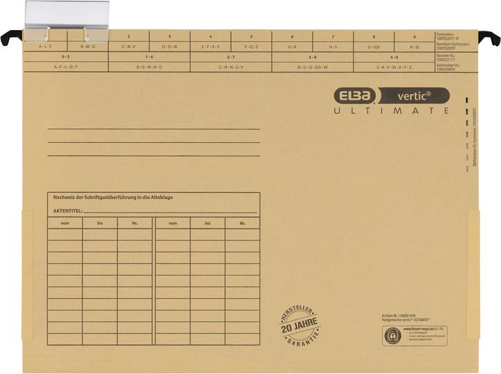 Produktbild Elba Hängetasche Vertic 1 (A4, 1x)