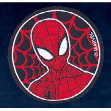 Thumbnail - Mono Quick Spiderman Hocke, Applikationen, Blau, Rot