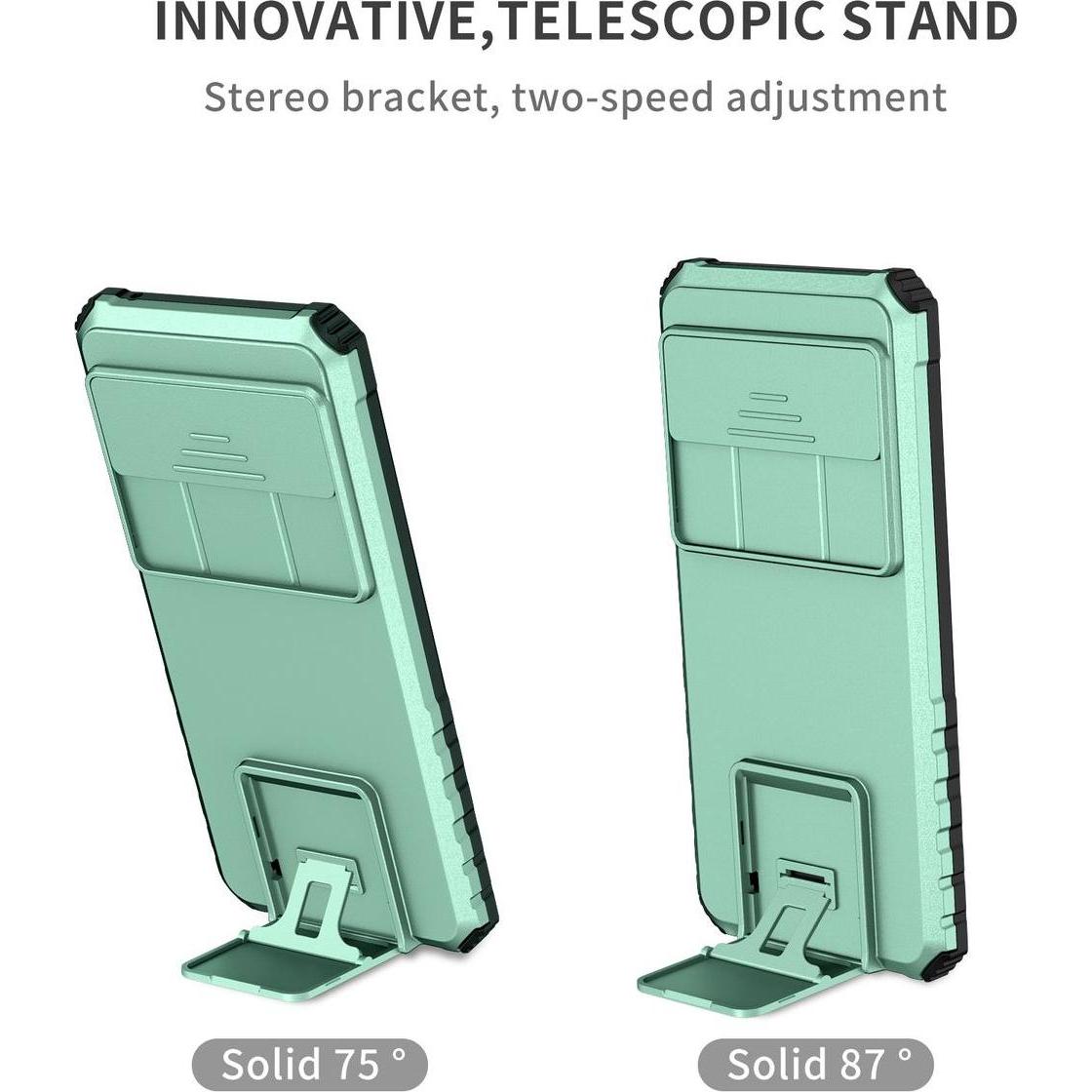 Thumbnail - König Design Hülle Handy Schutz für Google Pixel 8 Pro Case Cover Standfunktion Etuis Bumper (Google Pixel 8 Pro), Smart...