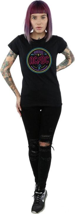 Produktbild AC/DC Circle Neon TShirt aus Baumwolle (S)