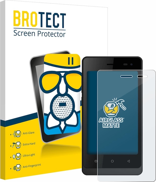 Produktbild BROTECT Schutzglas Schutzfolie Glas Folie Displayschutz matt (1 Stück, Logicom Wave 2)