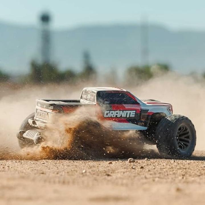 Produktbild Arrma M.TRUCK GRANITE BLX 1:10 4WD EP RTR 223S BLX Brushless - Red w/DSC (RTR Ready-to-Run)