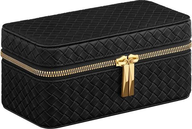 Produktbild Songmics Uhren Aufbewahrung Box für 3 Uhren Schwarz