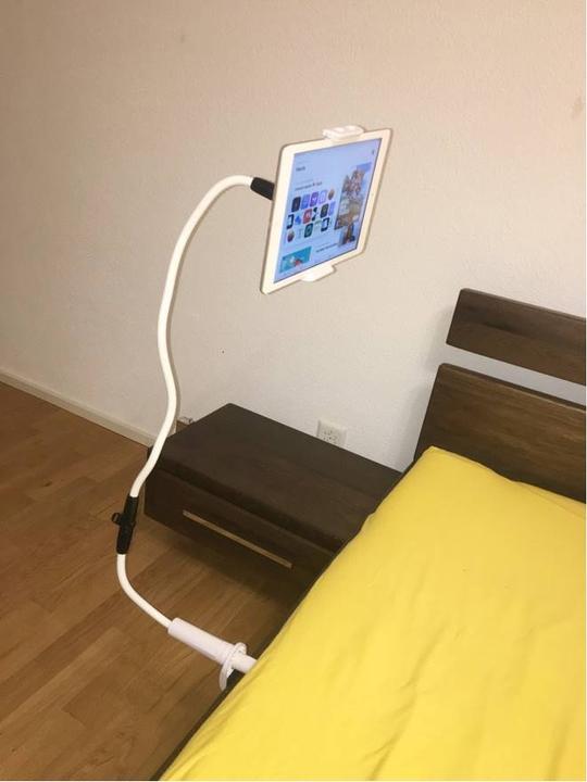 Immagine prodotto Gym Universe Flex-Halterung 360° für Smartphone & Tablet – ideal fürs Bett, Sofa, Tisch & Co.