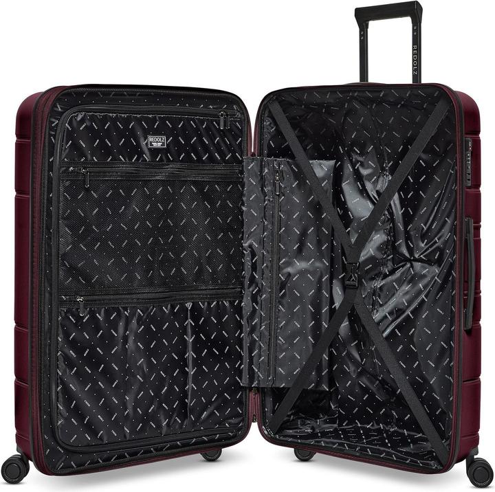 Immagine prodotto Redolz Essentials 11 4 Rollen Trolley 76 cm mit Dehnfalte (115 l)