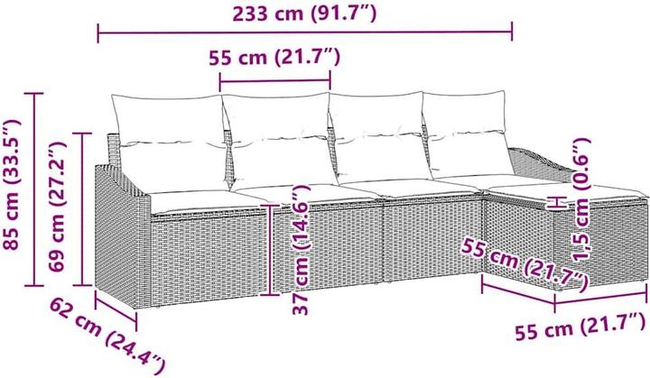 Produktbild vidaXL Kenzie