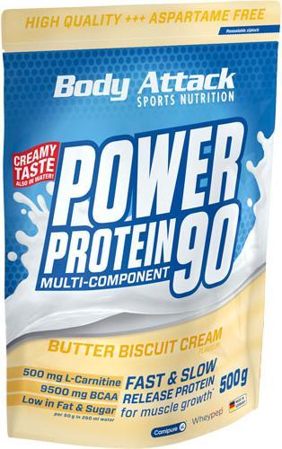 Produktbild Body Attack New Power Protein 90 (500g Beutel) (Coconutcream, 1 Stk., 500 g)