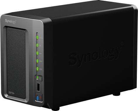 Produktbild Synology DS710+, NAS DiskStation für 2 Festplatten