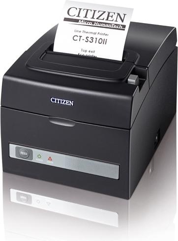 Actual product image Citizen CT-S310-II RECEIPT PRINTER (WLAN, USB 2.0, Ethernet)