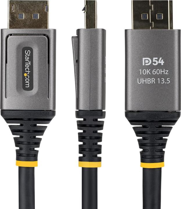 Produktbild StarTech .com DP21V-3M-DP54-CABLE, 3 m, DisplayPort, DisplayPort, Mâle, Mâle, 15360 x 8640 pixels (3 m)