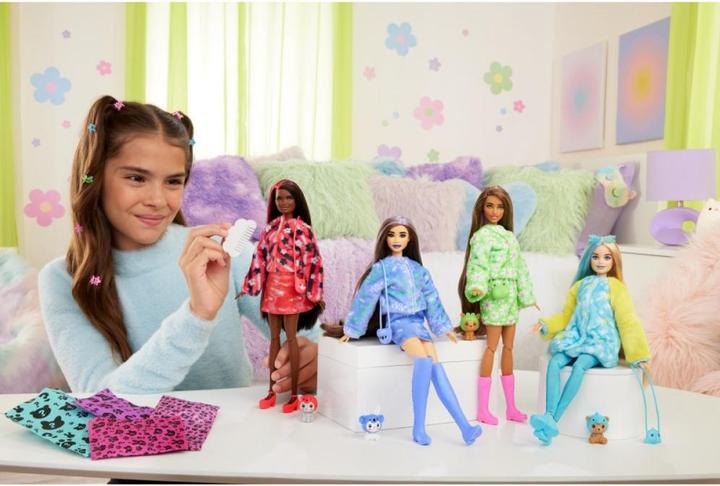 Actual product image Barbie Cutie Reveal kitten panda doll