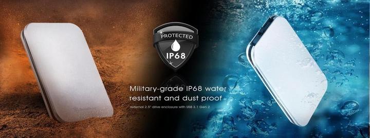 Produktbild Silverstone Mammoth Series MMS02 - Speichergehäuse - 2.5" (6.4 cm) (2.5")