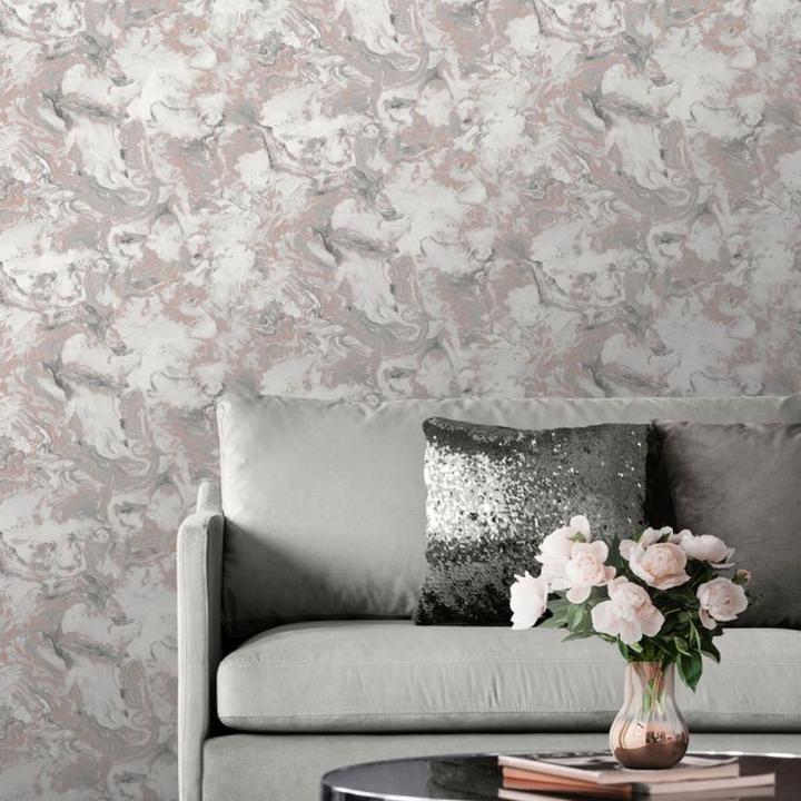 Actual product image Muriva Elixir Marble Wallpaper