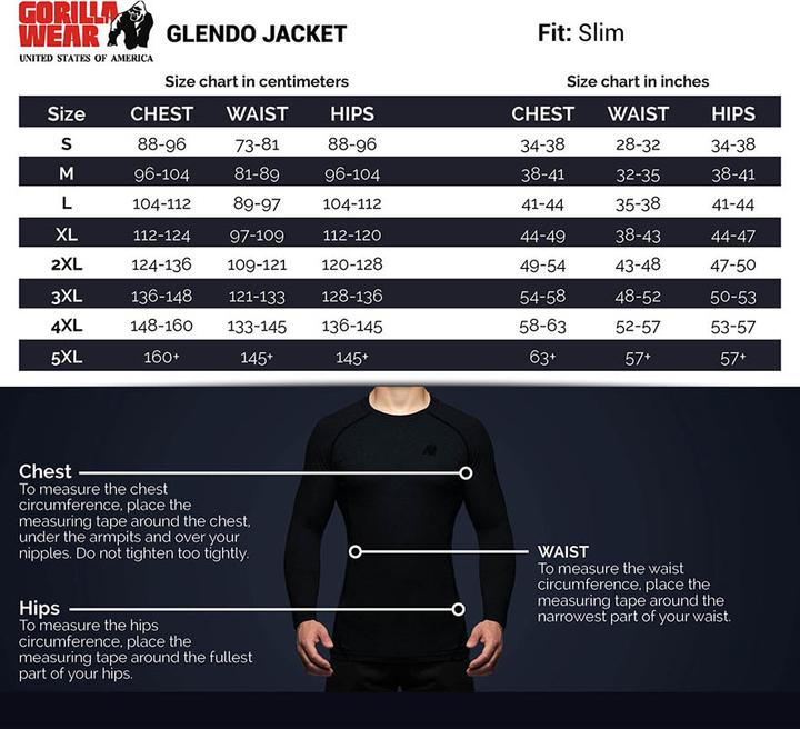 Produktbild Gorilla Wear Glendo Jacket Light Grey (M)