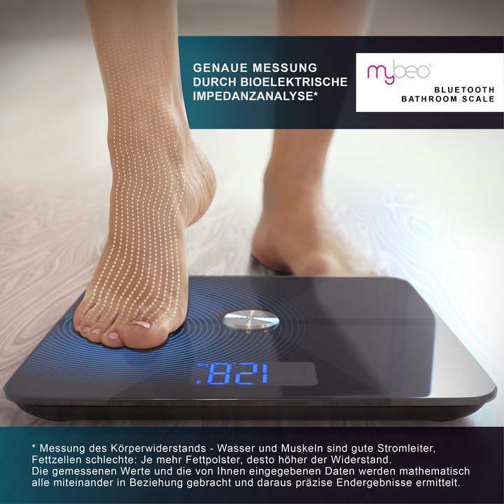 Produktbild Mybeo Körperfettwaage (180 kg)
