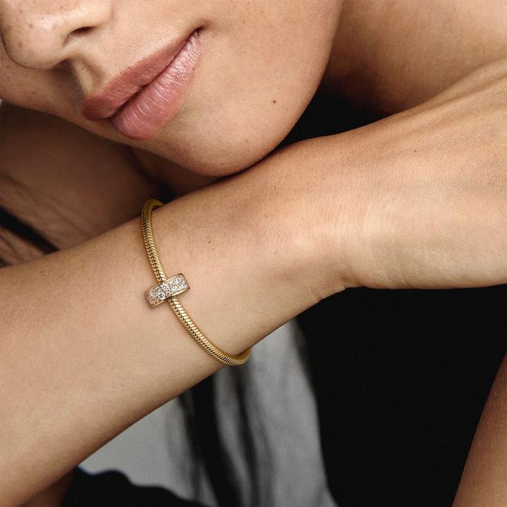 Image du produit Pandora Clear Pavé (Métal, Plaqué or)