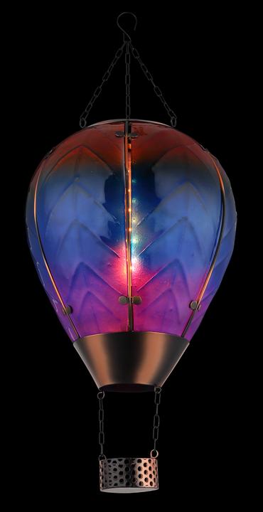 Produktbild Globo Solarleuchte Metall Schwarz Matt, 24xled (IP44)