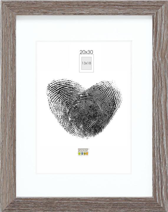 Actual product image Deknudt S66KH3 P1 20x30 wood oak with passepartout (20 x 30 cm)