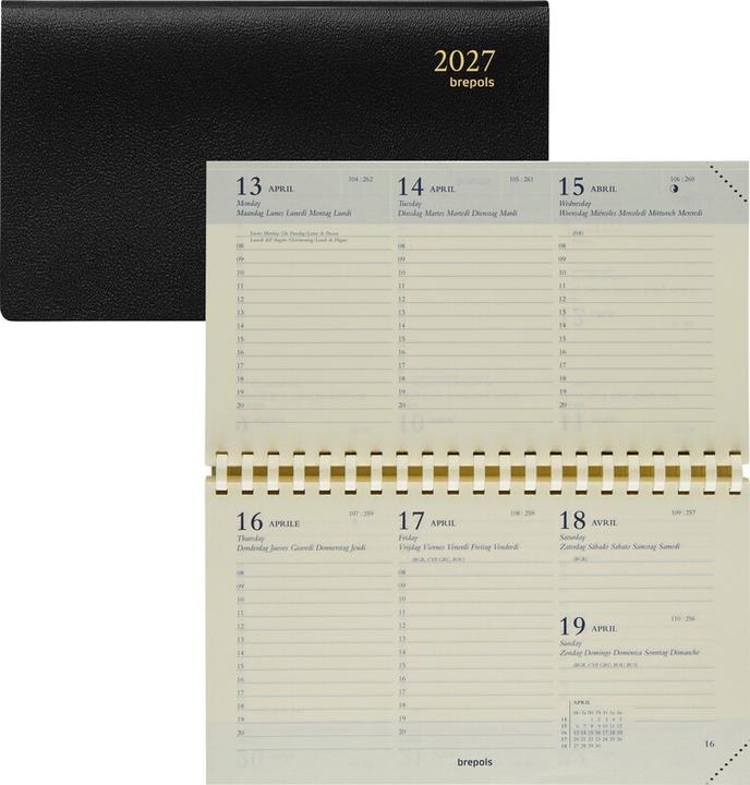 Brepols Omniplan (A6, 1 week / 2 pages)