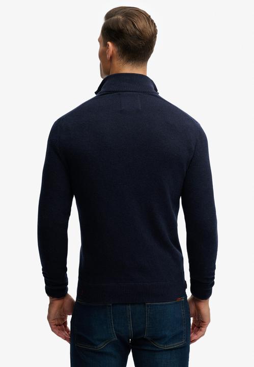 Immagine prodotto Superdry Essential Strickpullover mit Halbreissverschluss und Stickerei (S)