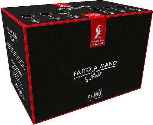 Produktbild Riedel Set Cabernet/Merlot FATTO A MANO (70.90 cl, 6 Gläser, Rotweingläser)