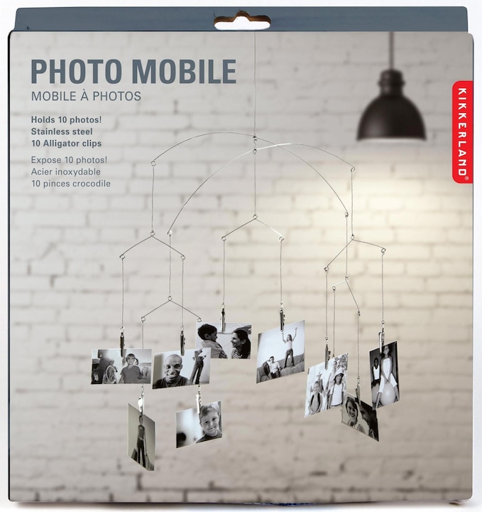 Actual product image Kikkerland Photo Clip Mobile (Various)