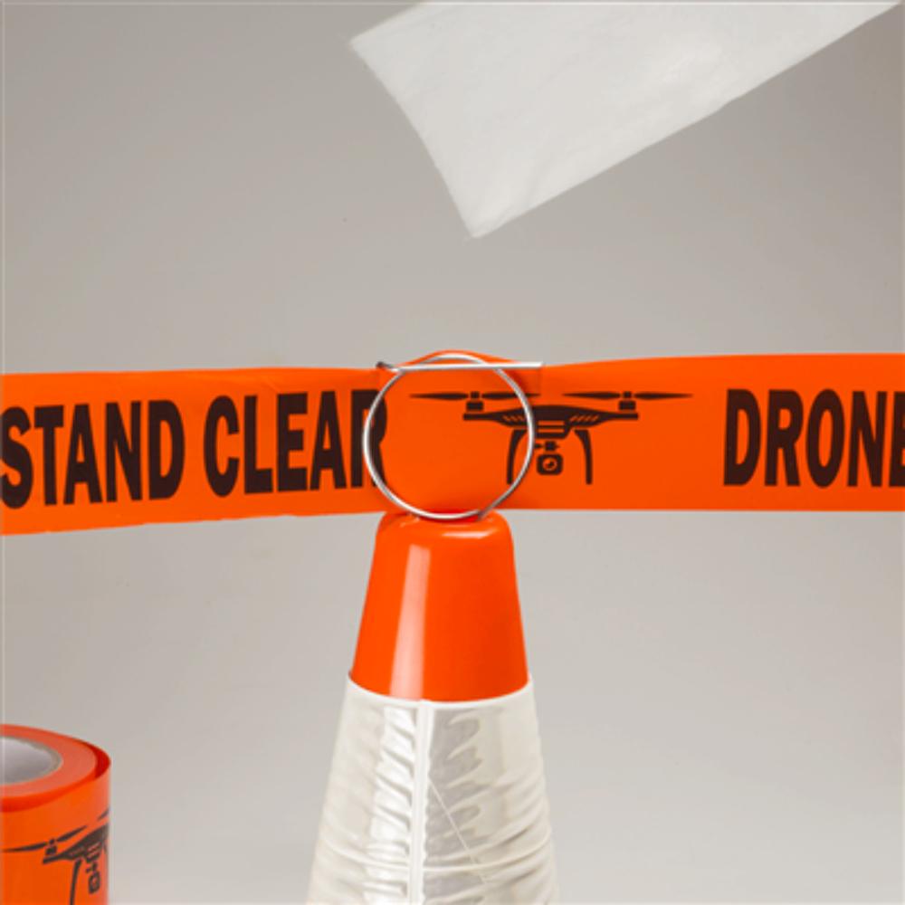 Thumbnail - Hoodman Drone Flight Zone Tape Roll (Absperrband) (Drohnen Zubehör Set, Universal), Drohne Zubehör, Orange