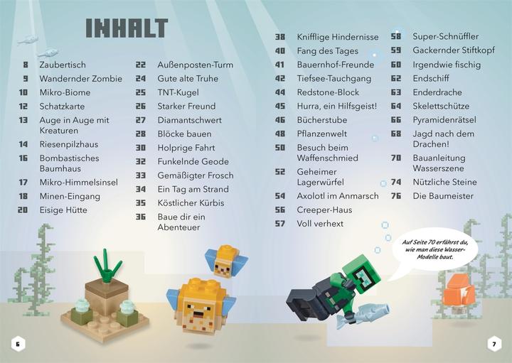Produktbild LEGO Minecraft Ideen (Deutsch, Shari Last, 2024)