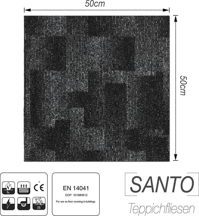 Image du produit Floordirekt Santo (50 x 50 cm)
