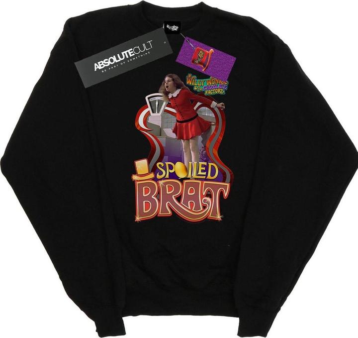 Produktbild Willy Wonka & the Chocolate Factory Spoiled Brat Sweatshirt Jungen (116)
