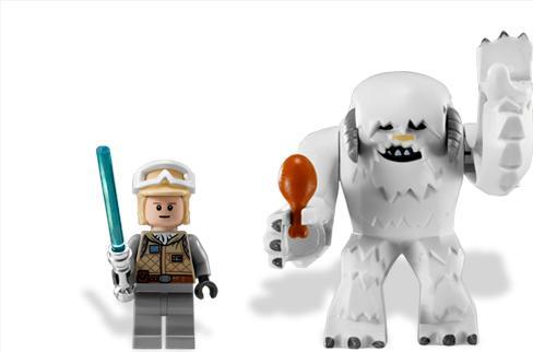 Actual product image LEGO Hoth Wampa Cave (8089, LEGO Star Wars)
