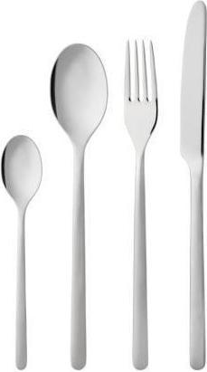 Gense Cutlery set Still 16 pieces Matte/Glossy steel (16 pcs, Couteau, Cuillère, Fourchette, Set de couverts)