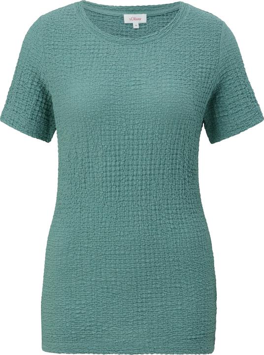 Immagine prodotto S.Oliver T-Shirt T-Shirt aus Strukturjersey (46)