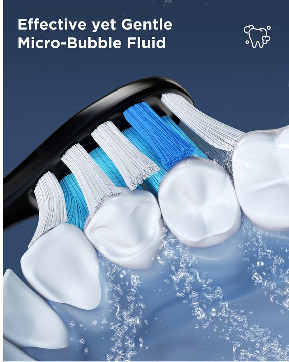 Actual product image Fairywill Sonic toothbrush with head set and case FW-P11 (Sonic toothbrush)