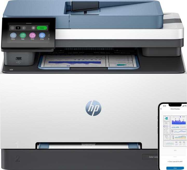 Image du produit HP Color LaserJet Pro MFP 3302fdwg (Laser, Couleur)