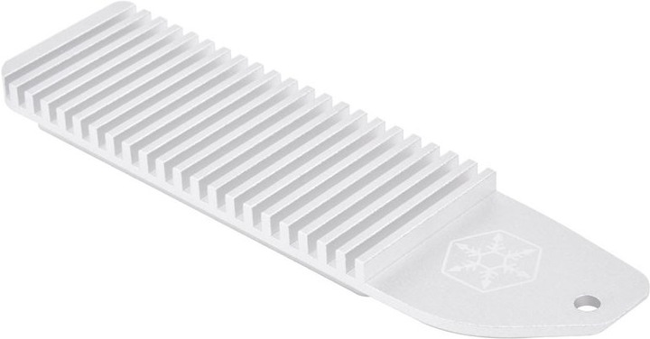 Actual product image Silverstone SST-TP06 - PS5 aluminium M.2 SSD cooler