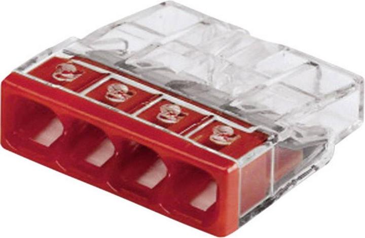 Produktbild Wago 4 Conductor Compact Pushwire Connector