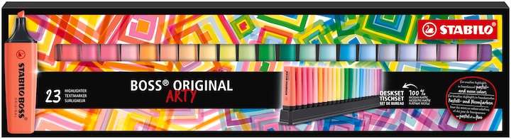 STABILO Surligneur BOSS ORIGINAL (Multicolore, 5 mm, 23 x)