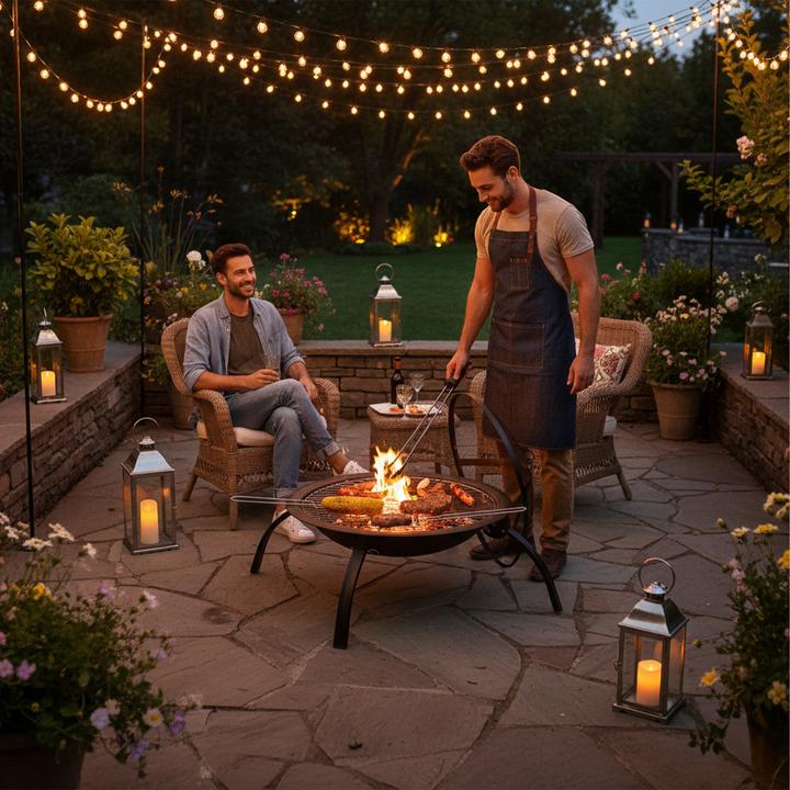 Produktbild Relaxdays Feuerschale (60 cm)