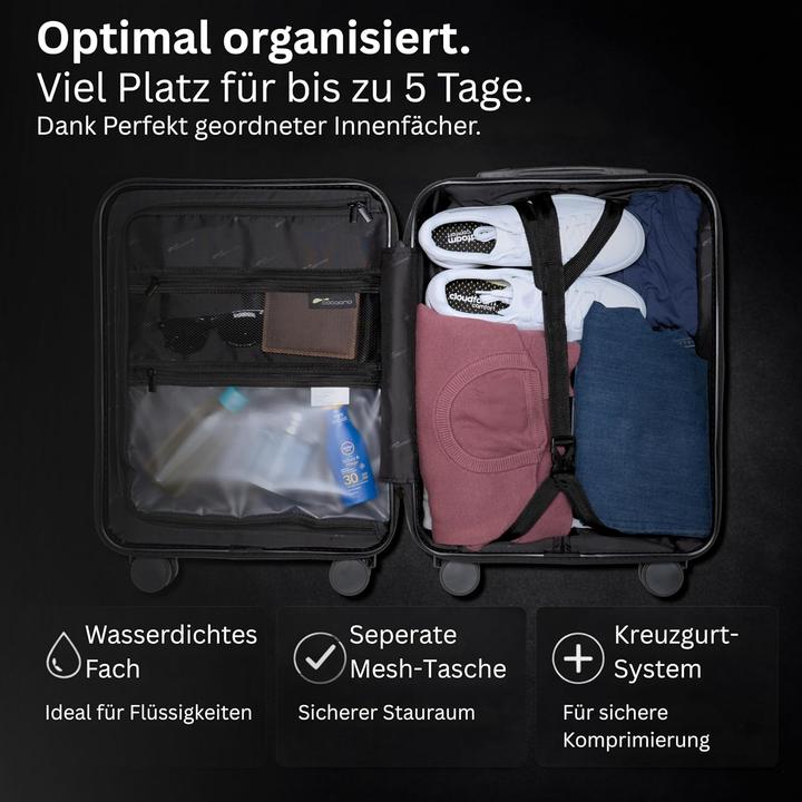 Produktbild Cocoono Handgepäckkoffer mit TSA-Schloss (38 l)