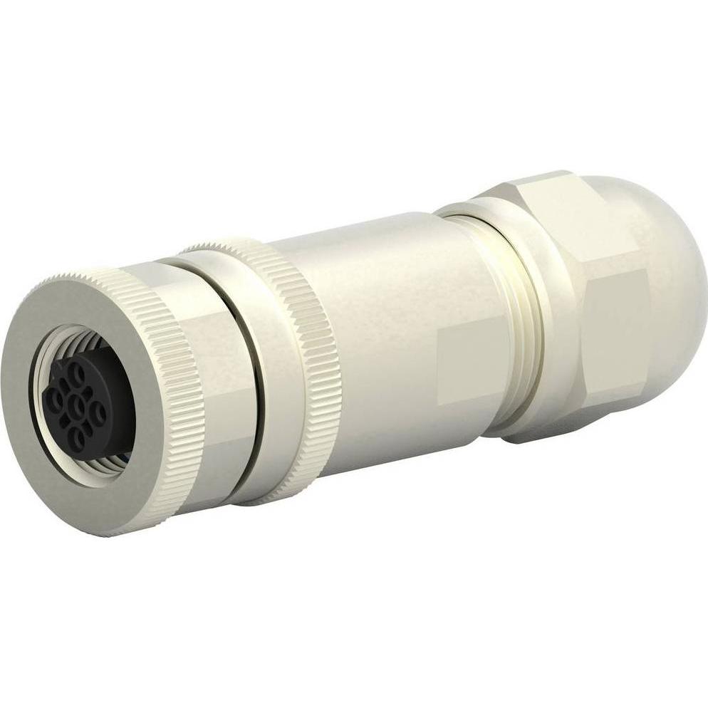 TE Connectivity T4110411041-000 Sensor-/Aktor-Steckverbinder, unkonfektioniert M, Elektronikkabel + Stecker, Silber