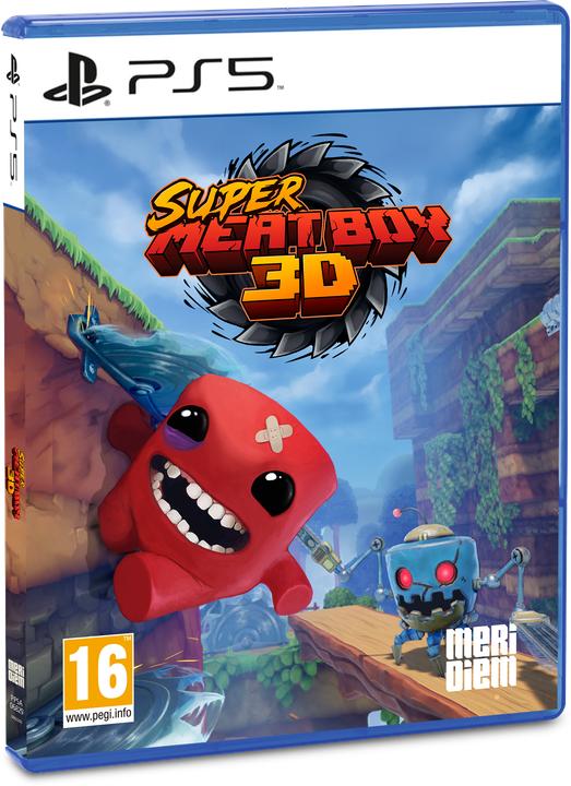 Actual product image Super Meat Boy 3D PS-5 UK (PS5)