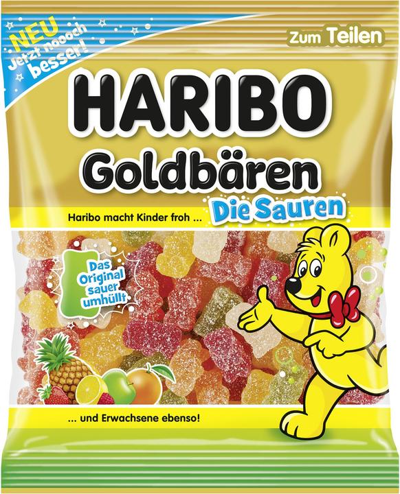 Immagine prodotto Haribo Caramelle gommose Sour Gold Bears 175 g (1 pz., 175 g)