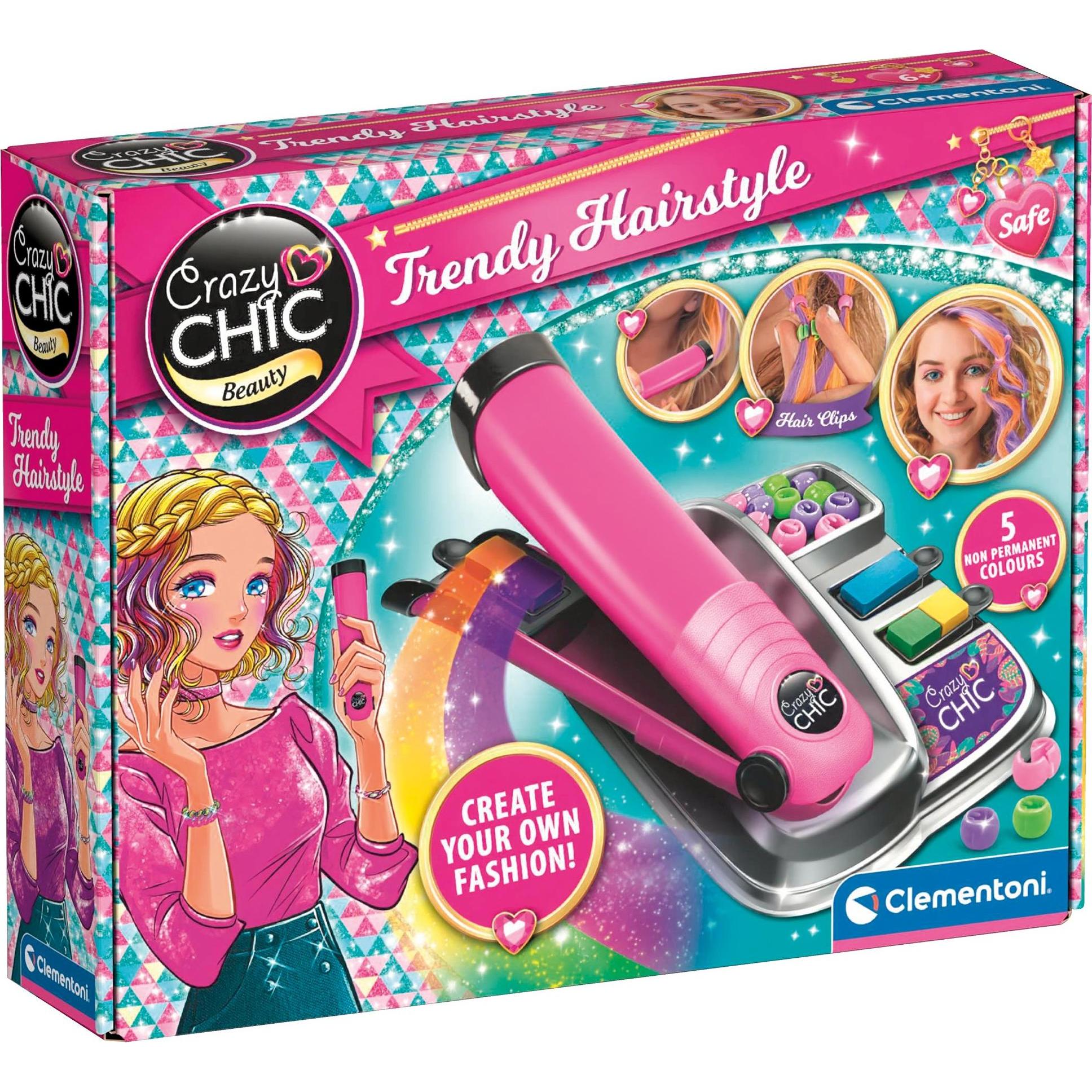 Clementoni Multicolore Crazy Chic Colourhairstyler