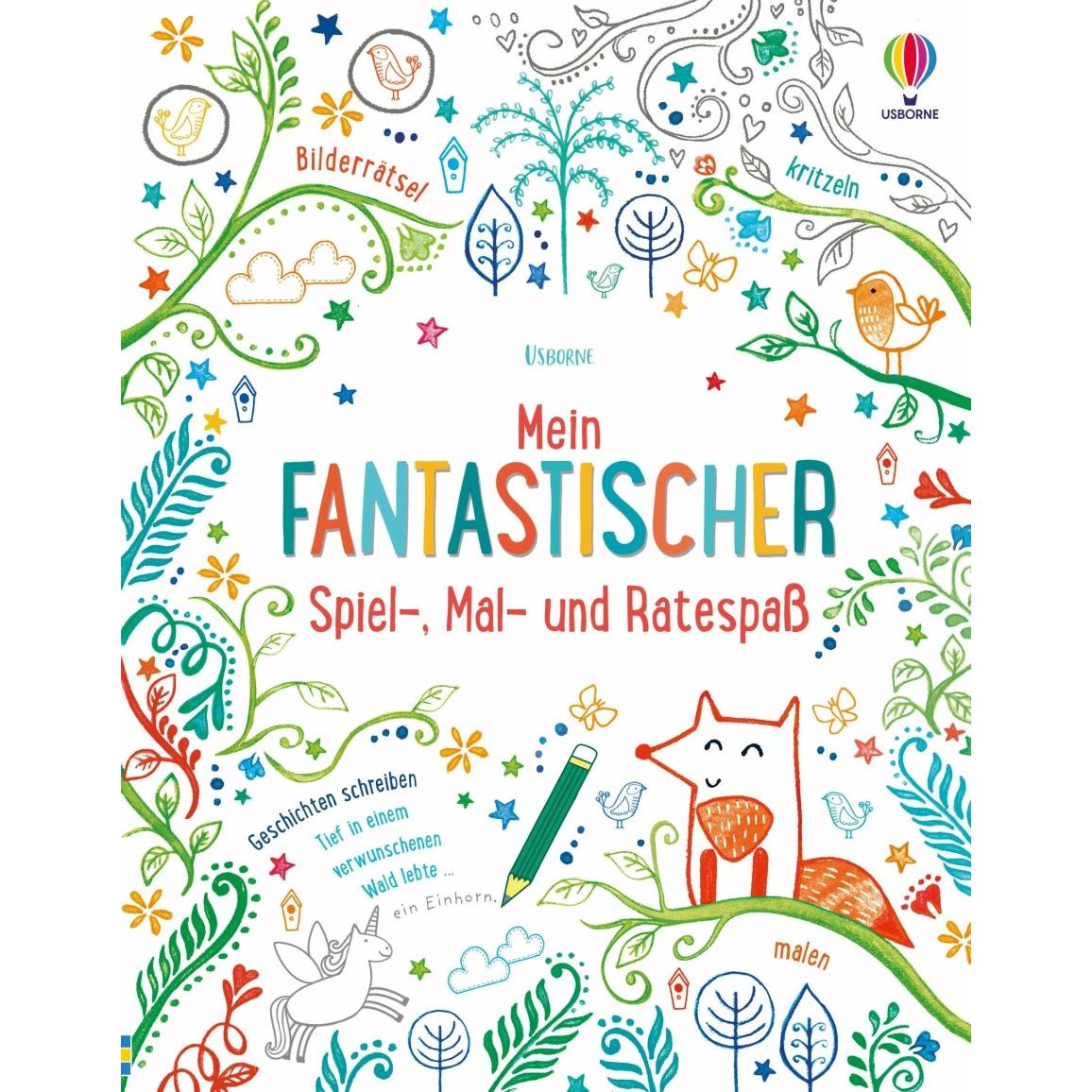 Mein fantastischer Spiel-, Mal- und Ratespass, Kinderbücher