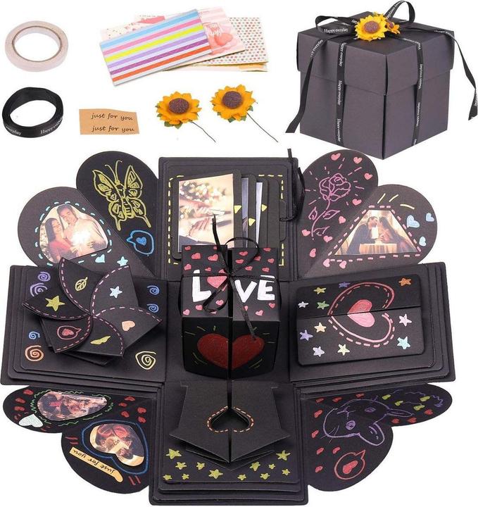 Image du produit JTI Boîte explosive - Boîte cadeau avec décorations (1x)