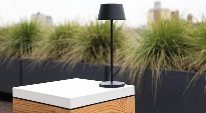 Produktbild Maul MAULnina LED-Akku-Tischleuchte grau (210 lm)