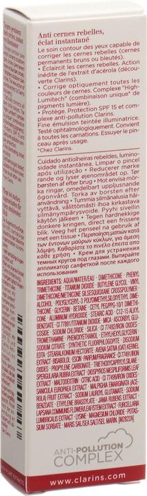 Immagine prodotto Clarins Pelle - Mission Perfection Yeux SPF 15 (Crema per la cura degli occhi, 15 ml, Giorno)